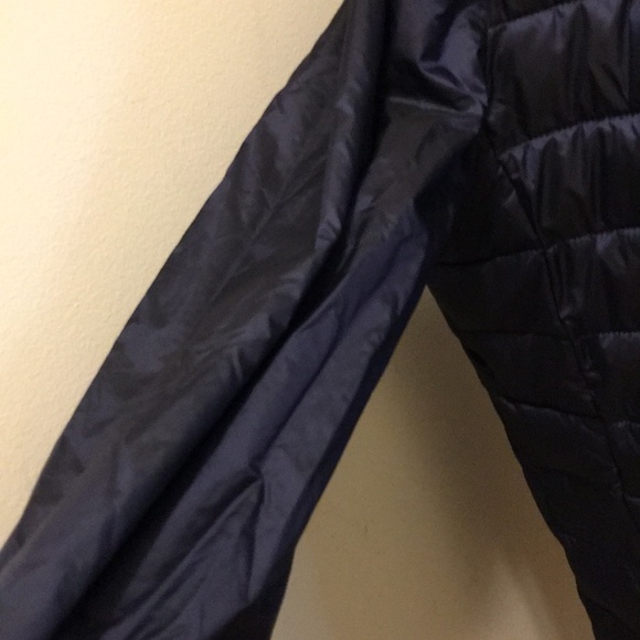 Mens SM Calvin Klein Windbreaker puffer Blue LOGO - Picture 4 of 6